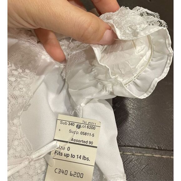 Mayfair Vintage White Baby Baptism Dress Newborn New - Picture 3 of 5